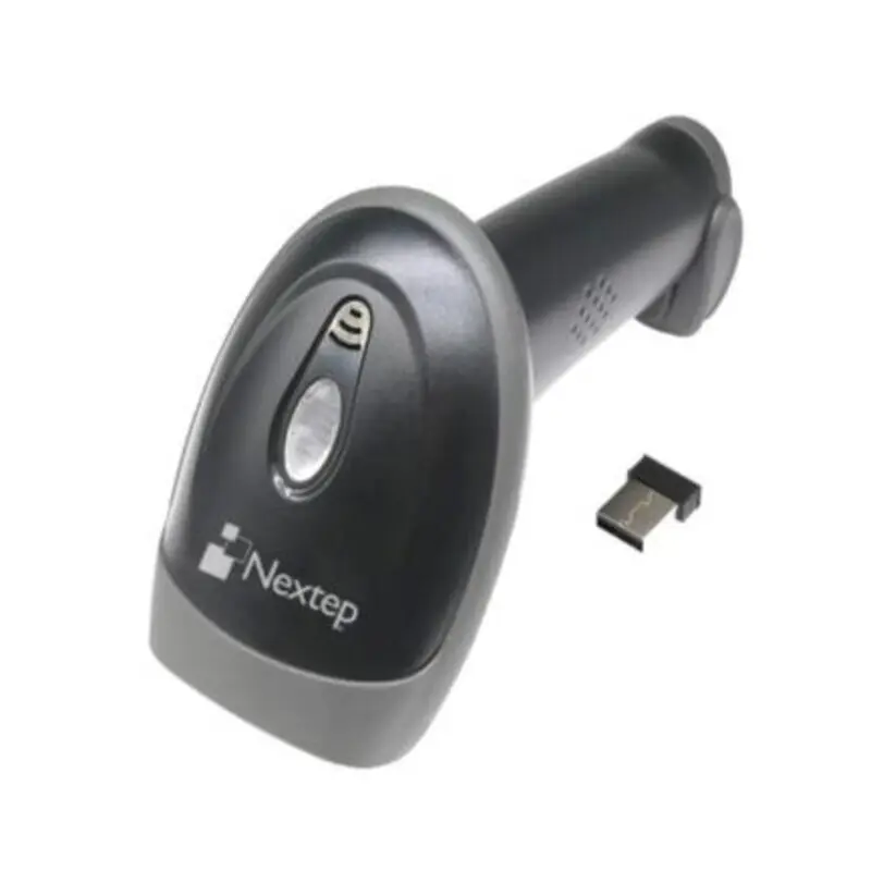 LECTOR DE CÓDIGOS DE BARRA Y QR NEXTEP INALÁMBRICO (1D/2D) USB